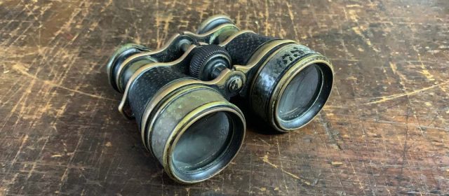 Antique Military Binoculars