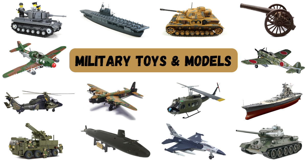 military toys and models