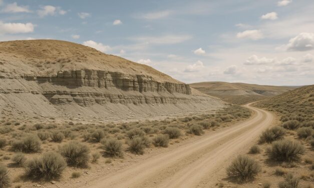 Digging Fossil Fish at Kemmerer, Wyoming