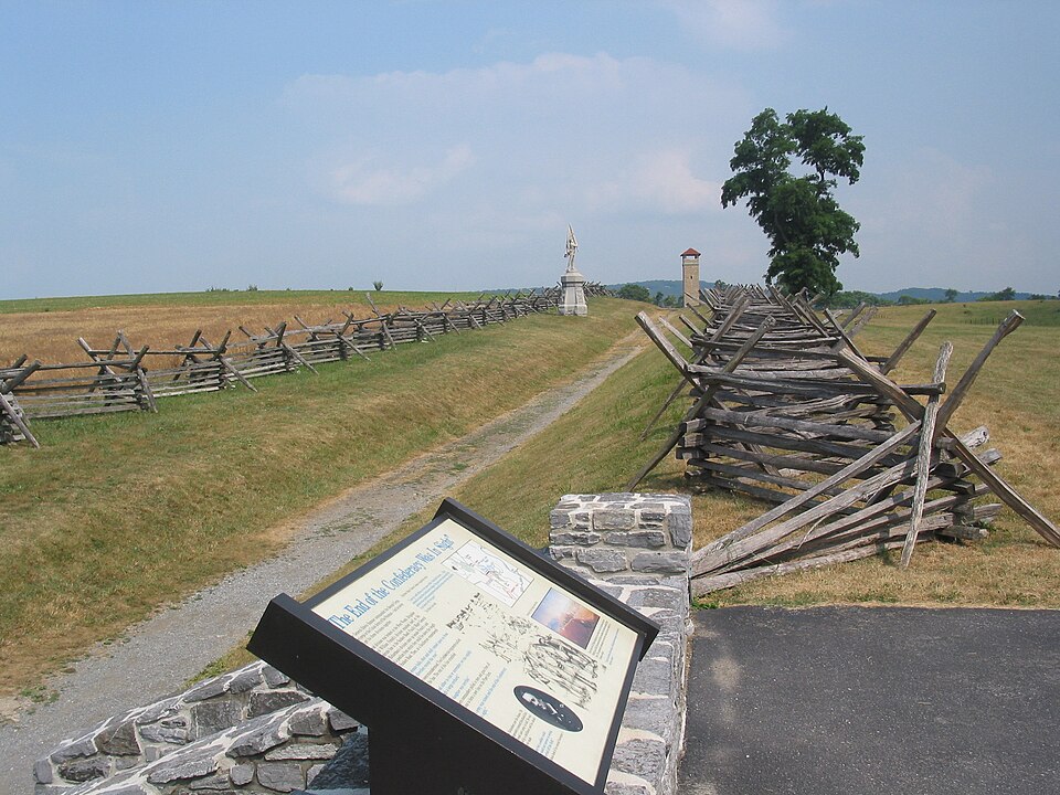 Battle of Antietam the sunken road