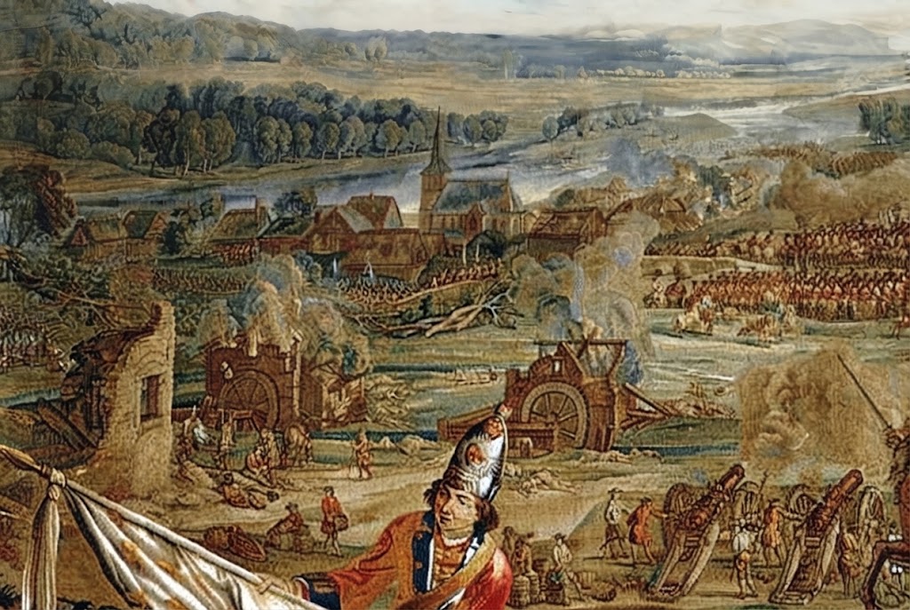 Battle of Blenheim Tapestry at Blenheim Palace