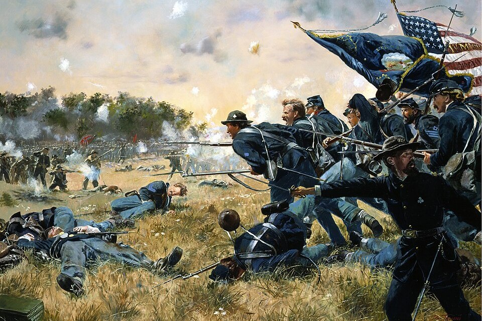Battle of Gettysburg 1st Minnesota Infantry Regiment