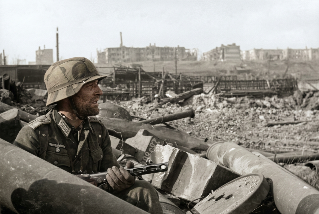 Battle of Stalingrad German soldier