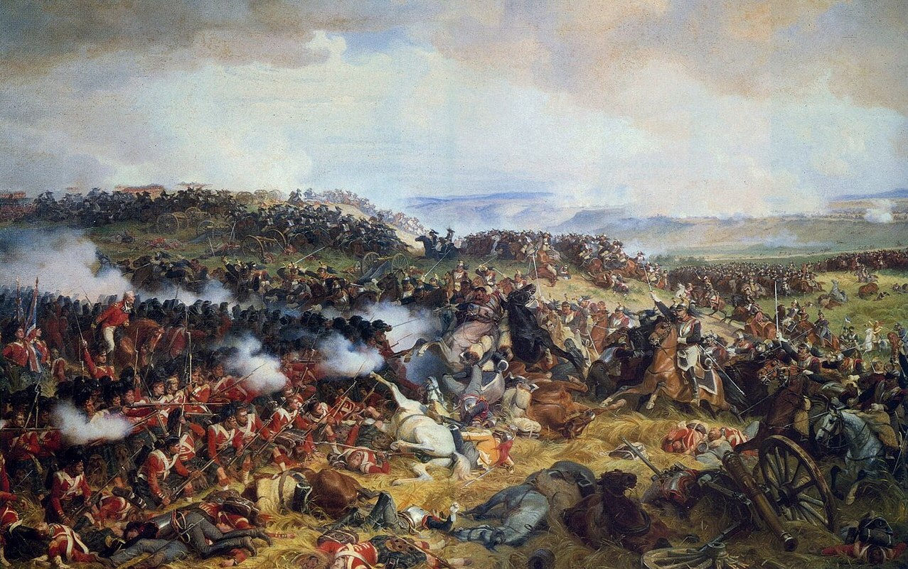 Battle of Waterloo Charge of the French Cuirassiers 2
