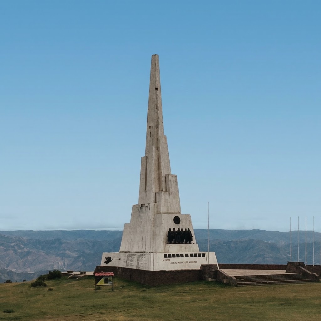 Obelisco De La Pampa De La Quinua Monumento Conmemorativo De La Batalla De Ayacucho