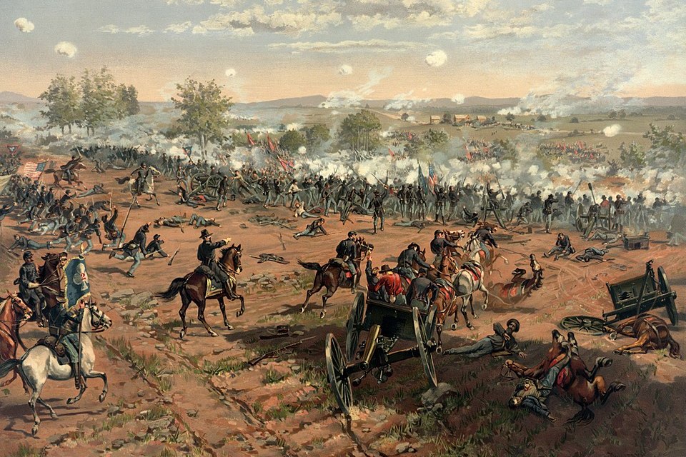 Pickett's Charge Battle of Gettysburg