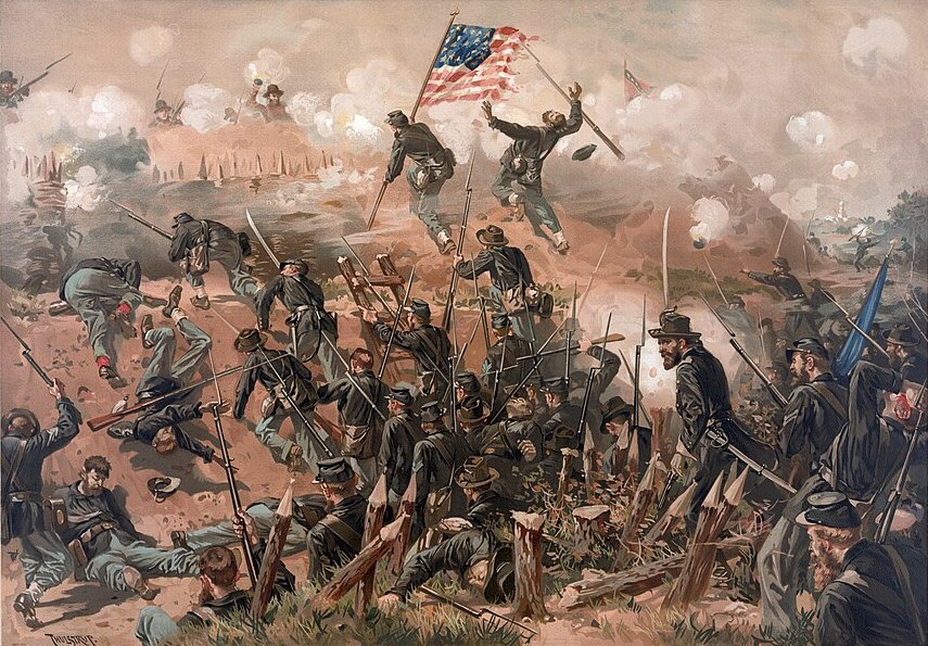 Siege of Vicksburg Assault on Fort Hill