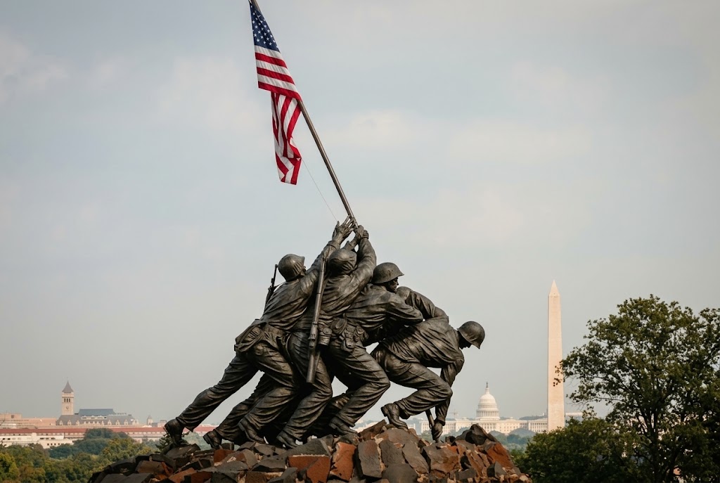 U.s. Marine Corps War Memorial in Arlington Virginia