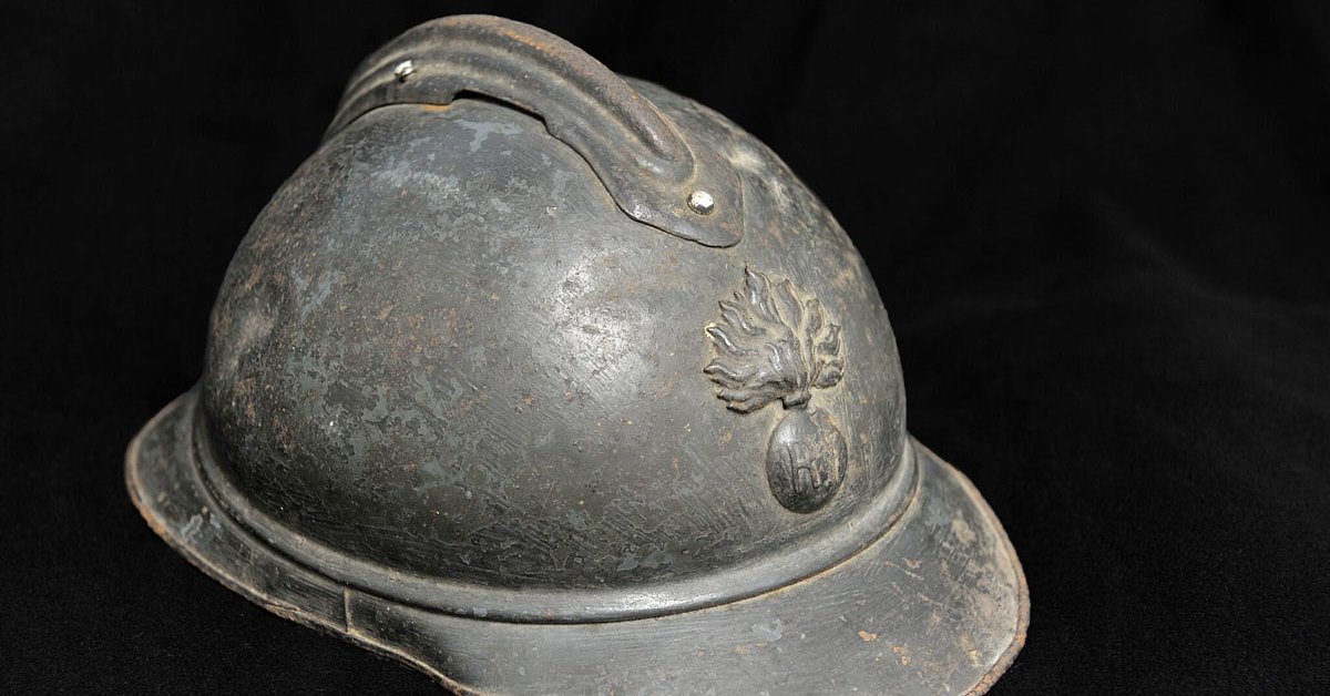 Vintage Military Helmets